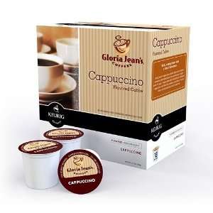  Gloria Jeans FLAVORED Coffee * CAPPUCCINO * 6 Boxes of 18 