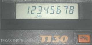 Texas Instruments TI 30 Scientific Calculator  