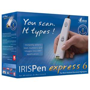 Iris Inc Usoa400 Irispen Express 6, Pen Text Scanner, 765010103270 
