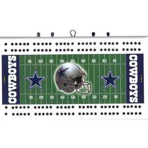    Dallas Cowboys NFL Football Field Cribbage Board Toys & Games
