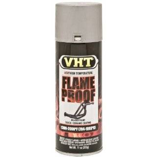 VHT SP117 FlameProof Coating Flat Aluminum Paint Can   11 oz.