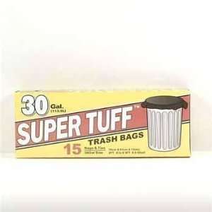   Tuff Tall Kitchen Trash Bags 30 Gallon Case Pack 24: Everything Else
