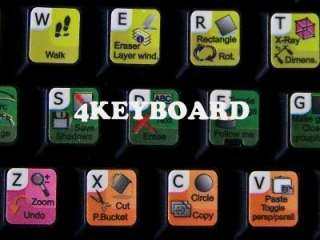 The Google SketchUp keyboard stickers are designed to improve your 