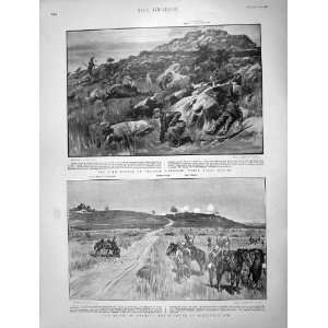   1901 Boer Attack Vryheid Garrison War ScheeperS Nek