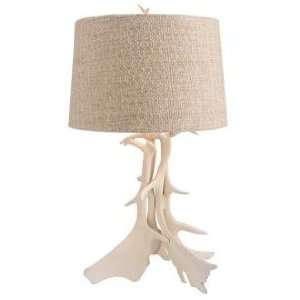  Arteriors Home Coastal White Antler Table Lamp