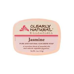  Clearly Natural Glycerine Soap Bar Jasmine   4 Oz, 2 pack 