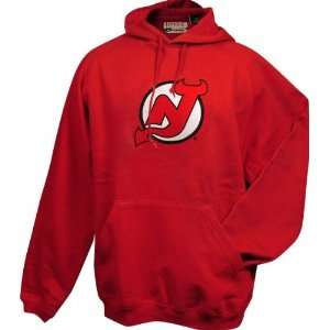  New Jersey Devils Goalie Hooded Sweatshirt: Sports 