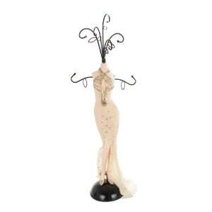  Sophia Gold Sparkly Dress Jewellery Mannequin Display 