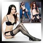 New Sexy Lace Suspender Socks Garter Silk Stockings Suit Fashion 