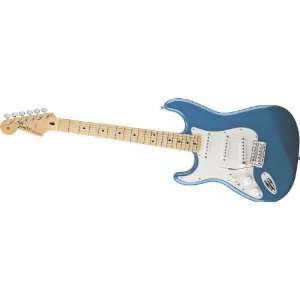 Standard Stratocaster Left Handed Electric Guitar (Lake Placid blue 