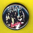 Kiss 1980s Gene OFFICIAL sold on tour badge pin button pinback MINTY 