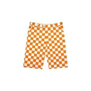 Loudmouth Golf Mens Shorts: Rocky Top Tennesse Orange Size 42