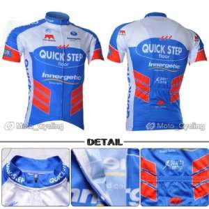 2011 the hot new model QUICK STEP short sleeved jersey (available Size 