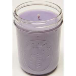  Homemade 16oz Mason Jar Soy Candle   Lavender Vanilla 