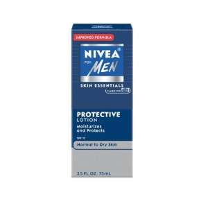  Nivea for Men Skin Essentials Protective Lotion, SPF 15 