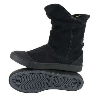 NIKE GLENCOE WARRIOR SUEDE BOOTS BLACK ANTHRACITE WOMENS US SIZE 6, UK 