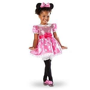  Disney Store Pink Minnie Mouse Halloween Costume Dress For Infant 