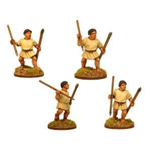   Miniatures   Ancients Roman Leves with Javelins (8) Toys & Games