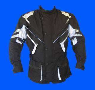 Mens CE Waterproof Touring Cordura Motorcycle Jacket  