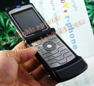 Motorola RAZR V3 Mobile Cell Cellular Phone GSM Quadband Unlocked 