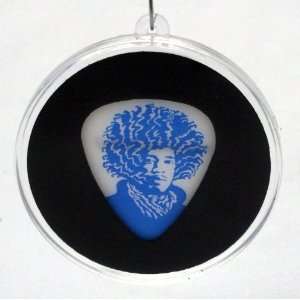 John Van Hamersveld Blue Jimi Hendrix Artwork Guitar Pick With MADE IN 