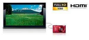   CMOS Digital Camera with Full 1080p HD Video (Silver)