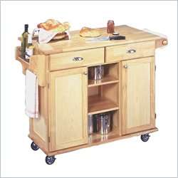 Home Styles Furniture Napa Natural Finish Kitchen Cart 095385044015 
