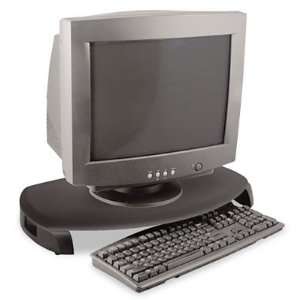  Kantek CRT/LCD Stand with Keyboard Storage KTKMS280B 