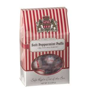 King Leo Soft Peppermint Puffs Box 12 Grocery & Gourmet Food