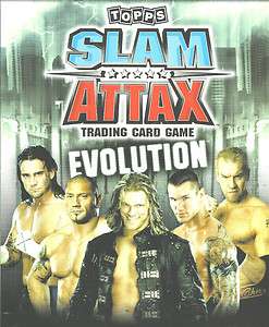 TOPPS WWE Slam Attax EVOLUTION PAY PER VIEW TRADING CARD   See Cards 