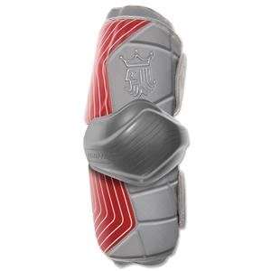 Brine King Lacrosse Arm Guards Large (Red)  Sports 