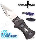 Scubamax Pointed Tip Stainless Steel BCD Dive Knife  