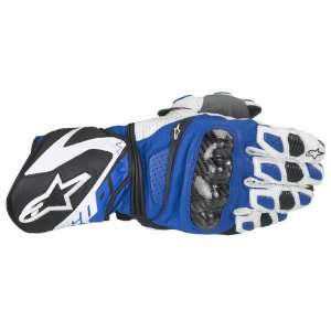    Alpinestars SP 1 Leather Motorcycle Racing Gloves Blue Automotive