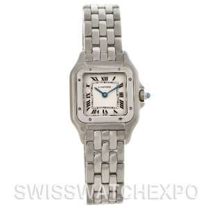 Cartier Panthere Ladies Small Stainless Steel Watch W25033P5  