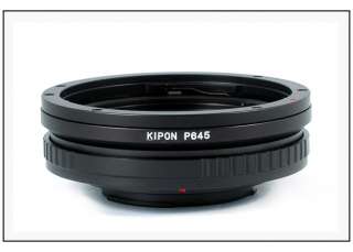 Kipon Pentax 645 lens to Pentax PK K Mount Adapter K10D  