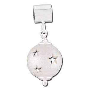   Star Bead Dangle Charm   Sterling Silver Bead Arts, Crafts & Sewing