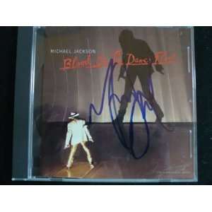  Signed Jackson, Michael Blood On The Dance Floor CD 