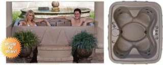 Person DreamMaker X 400 Portable Spa Hot Tub w/ Cover, Chemicals 
