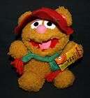   McDonalds Muppets Jim Henson Baby Fozzie Bear Stuffed Animal Plush Toy