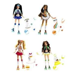  My Scene Barbie Rollergirls Doll Assortment Toys & Games