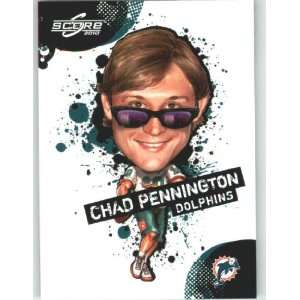 2010 Score NFL Players #10 Chad Pennington   Miami Dolphins (Football 