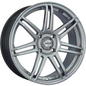 Maxxim Vigor 17x7 Silver Wheel / Rim 4x4.5 with a 40mm Offset and a 73 