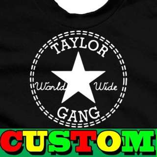   GANG ALL STAR ~ Wiz Khalifa Retro hip hop rap t shirt MODEL 1  