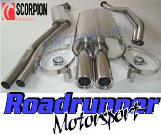 BRAND NEW SCORPION FULL EXHAUST SYSTEM TO FIT BMW 325 E30 88 91