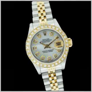  rolex ladies datejust watch features a beautiful re finished rolex 