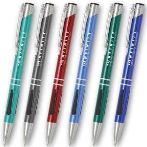 : Custom Engraved Delane Comfort Grip Pen   Engraved Promotional Pen 