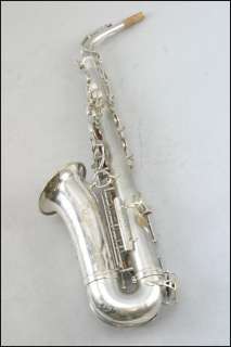   Balanced Action Silver Plated Alto Saxophone with Case 187351  
