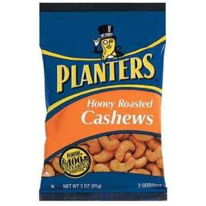 Planters Cashews Honey Roasted   12 Pack Grocery & Gourmet Food