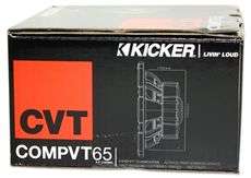 KICKER 10CVT65 4 CVT 6.5 SHALLOW MOUNT SUBWOOFERS  