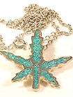 Sterling Silver Necklace Turquoise pendant southwestern styling  